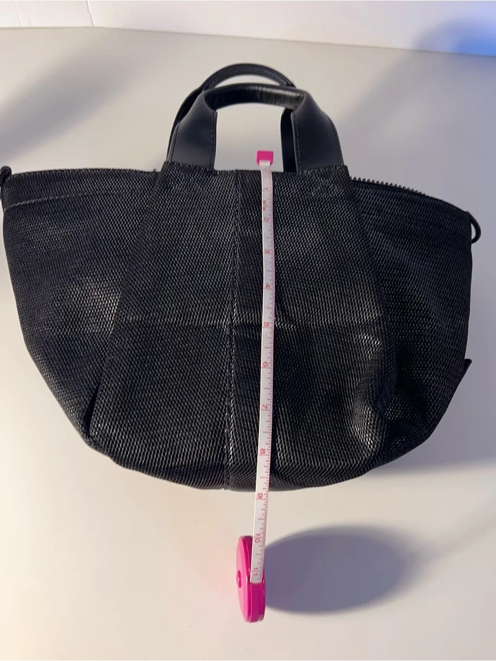 Transience Handbag or crossbody with Detachable Strap and Pouch